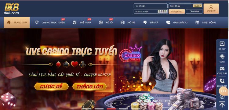 Cổng game DK8